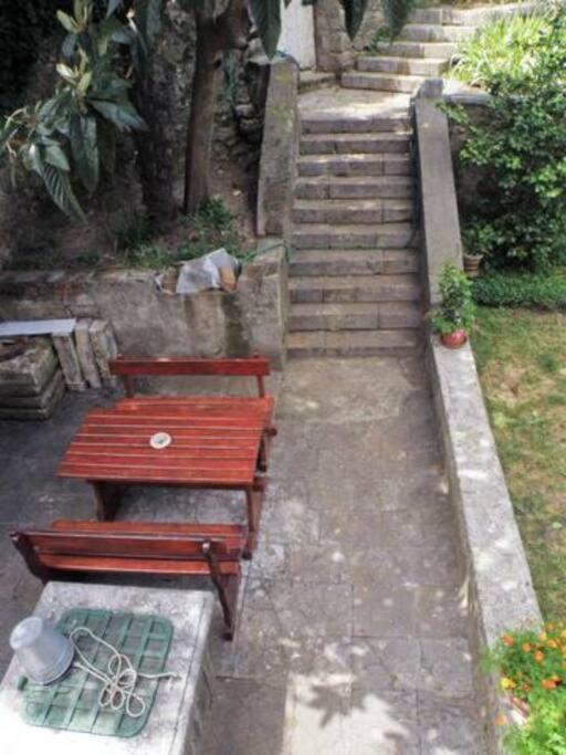 Ferienwohnung Lovely Loft Studio W Patio & Garden Opatija Exterior foto